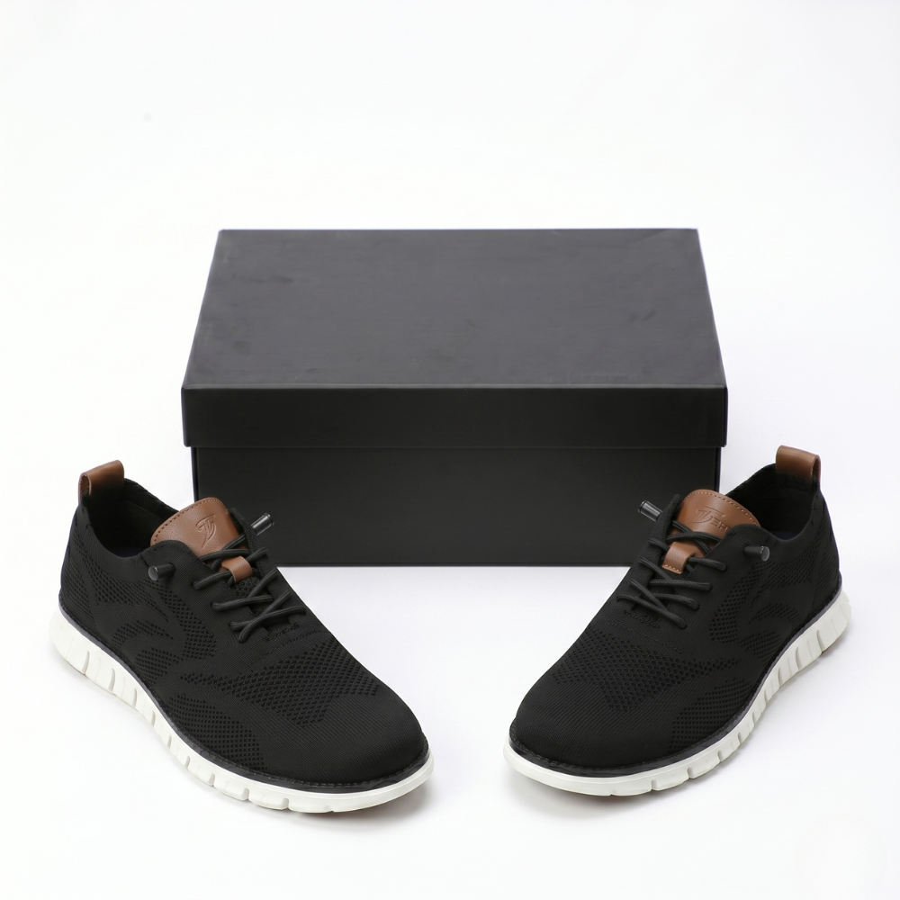 Pace Noir — Sneakers en maille respirante