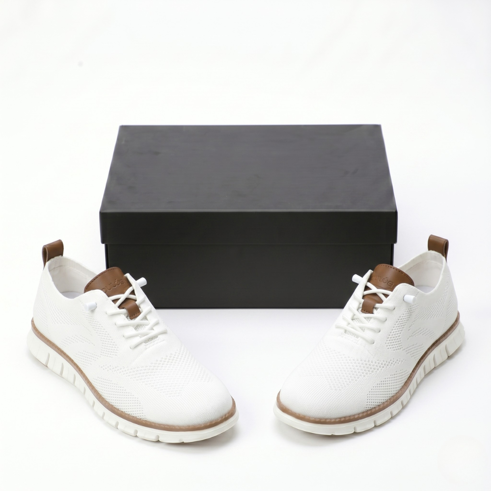 Pace Blanc — Sneakers en maille respirante