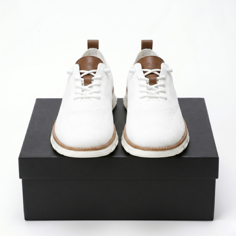 Pace Blanc — Sneakers en maille respirante